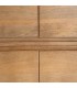 Armario alacena de madera de mango natural estilo boho natural 6