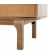 Armario alacena de madera de mango natural estilo boho natural 7