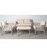 Set exterior mesa sofá y sillones ratán estilo contemporáneo 1