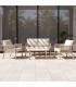 Set exterior mesa sofá y sillones ratán estilo contemporáneo mdmhogar
