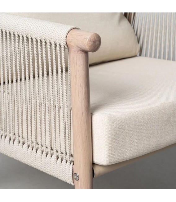 Set exterior mesa sofá y sillones ratán estilo contemporáneo 10