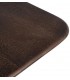Mesa de centro cuadrada de madera de mango nogal estilo boho 3