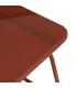 Set de exterior sofá de 3 plazas con dos sillones y mesa moderno 6