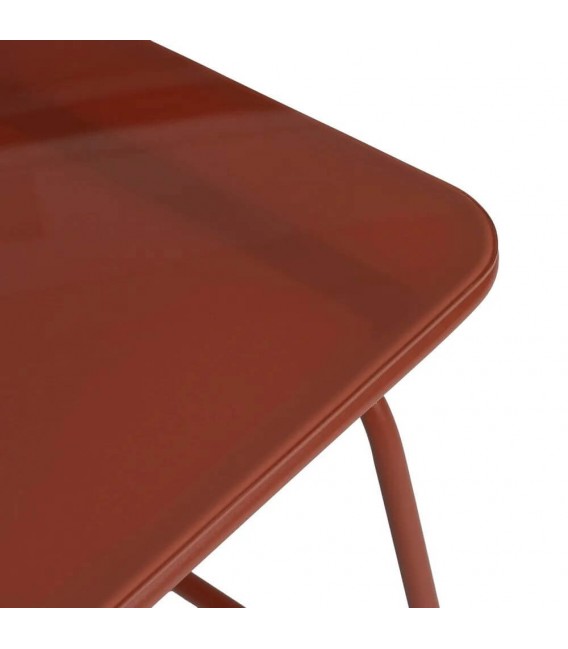 Set de exterior sofá de 3 plazas con dos sillones y mesa moderno 6