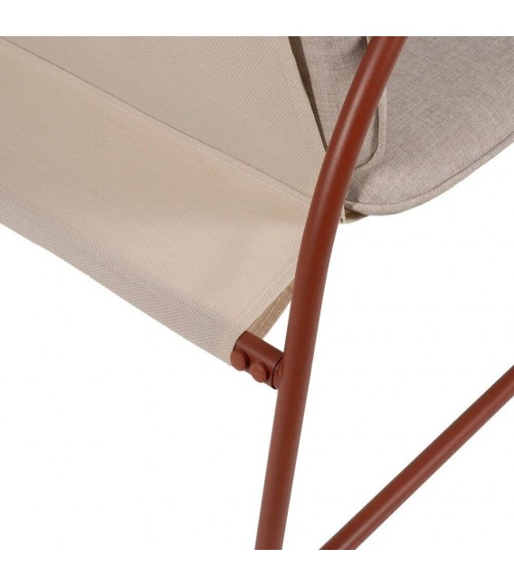 Set de exterior sofá de 3 plazas con dos sillones y mesa moderno 13