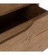 Armario alacena de madera de mango de tres cajones estilo boho 8