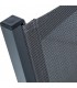 Set mesa y 6 sillas aluminio negro exterior estilo industrial 5