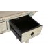 Consola entrada madera olmo crema cuatro cajones estilo oriental 2