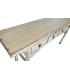 Consola entrada madera olmo crema cuatro cajones estilo oriental 3