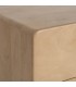 Mueble de TV de madera natural con cuatro cajones estilo boho 5
