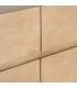 Mueble de TV de madera natural con cuatro cajones estilo boho 7