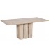 Mesa de centro madera de mango natural rectangular estilo boho