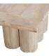 Mesa de centro madera de mango natural rectangular estilo boho 3