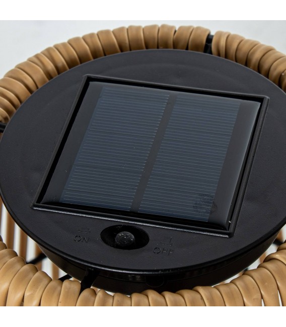 Lámpara sobremesa LED hierro negro estilo industrial decorativa 4