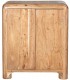 Taquillon madera acacia 2 puertas estilo boho natural artesanal 1