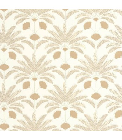 Papel pintado vinilico marron estilo art deco decorativo 1