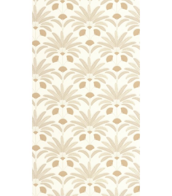 Papel pintado vinilico marron estilo art deco decorativo