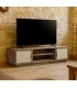 Mueble de TV madera mango y yute estilo boho natural elegante mdmhogar