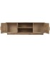 Mueble de TV madera mango y yute estilo boho natural elegante 2