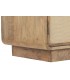 Mueble de TV madera mango y yute estilo boho natural elegante 8