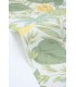 Papel pintado vinilico tropical verde y amarillo estilo colonial 3