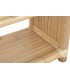 Consola bambú y ratán de tres cajones estilo oriental natural 2