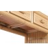 Consola bambú y ratán de tres cajones estilo oriental natural 1
