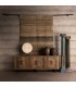 Aparador estilo boho madera mango seis puertas almacenaje grande mdmhogar