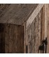 Aparador estilo boho madera mango seis puertas almacenaje grande 2
