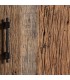 Aparador estilo boho madera mango seis puertas almacenaje grande 4
