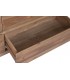 Cómoda madera reciclada nogal seis cajones estilo boho natural 3