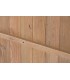 Cómoda madera reciclada nogal seis cajones estilo boho natural 7
