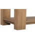 Consola entrada teca reciclada madera natural estilo boho 2