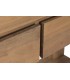 Consola entrada teca reciclada madera natural estilo boho 4