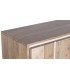 Armario alacena estilo boho de madera maciza de acacia natural 3