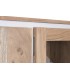 Armario alacena estilo boho de madera maciza de acacia natural 6