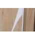 Armario alacena estilo boho de madera maciza de acacia natural 8