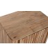 Mesita de noche de estilo boho en madera maciza natural de acacia 5