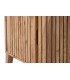 Mesita de noche de estilo boho en madera maciza natural de acacia 6
