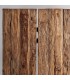 Mesa de centro rectangular de madera de teca maciza reciclada 5