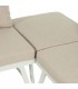 Set de sofás exterior con mesa de centro estilo contemporáneo 6