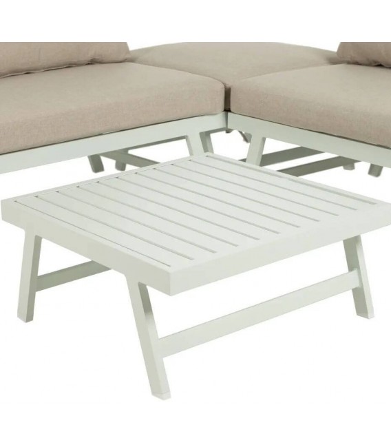Set de sofás exterior con mesa de centro estilo contemporáneo 7
