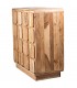Taquillón estilo boho en madera natural de mango maciza artesanal 3
