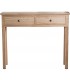 Consola de entrada estilo boho en madera maciza natural elegante 1