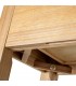 Consola de entrada con dos cajones en madera natural estilo boho 5