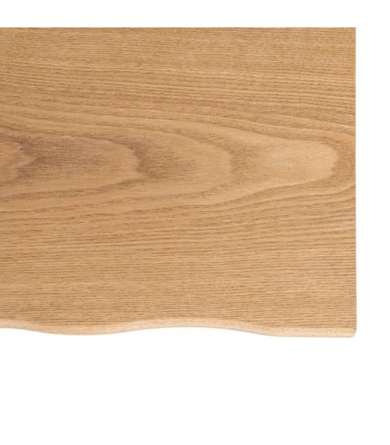 Consola metal oro viejo con tapa roble estilo contemporáneo 3