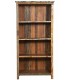 Estantería de madera maciza recuperada decapada multicolor2