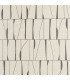 Papel pintado geométrico beige y gris estilo contemporáneo