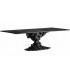 Mesa comedor rectangular  XXL  madera mango negra arenada