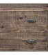 Estantería madera maciza pino con 2 cajones rústica 4